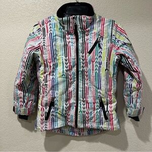 Boulder Gear Kids Colorful Ski Winter Snow Jacket Coat Girls Size XS 8935P $199